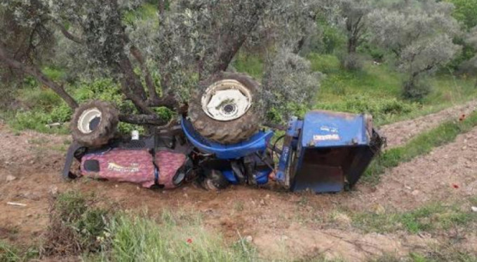 Bursa’da traktör kazası: 1 ölü