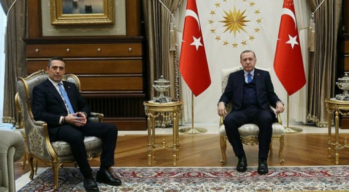 Cumhurbaşkanı Erdoğan Ali Koç’u kabul etti