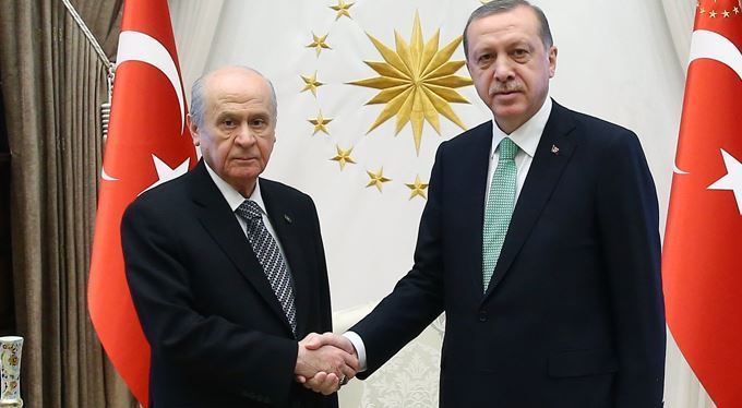 Erdoğan ve Bahçeli’den sürpriz görüşme