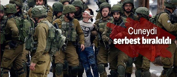 Kudüs direnişinin simgesi Cuneydi serbest bırakıldı