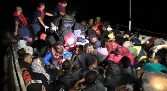154 düzensiz göçmen yakalandı