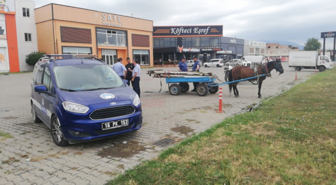 Bursa’da hırsız polis kovalamacası