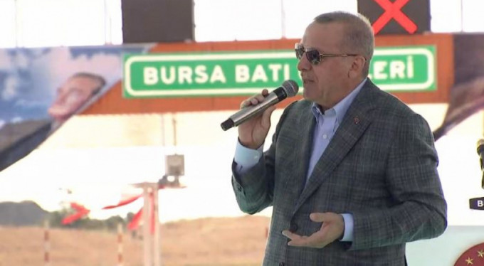 Bursa’da iki dev açılış! Kurdeleyi Erdoğan kesti