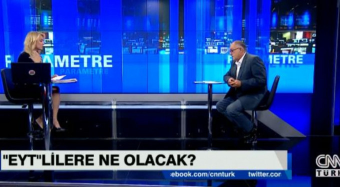 CNN Türk spikerinden ’emeklilik yaşı’ yorumu