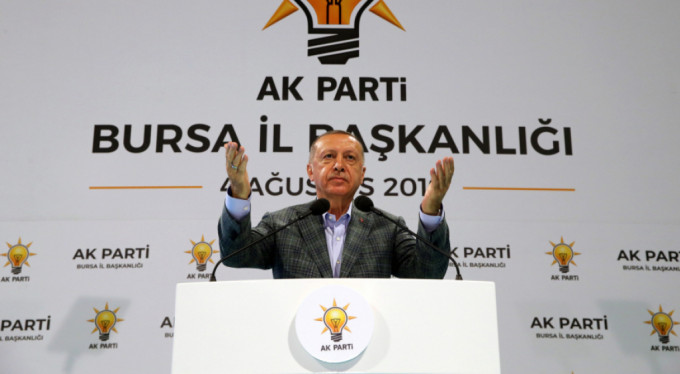 Cumhurbaşkanı Erdoğan’dan AK PARTİ Bursa teşkilatına mesaj