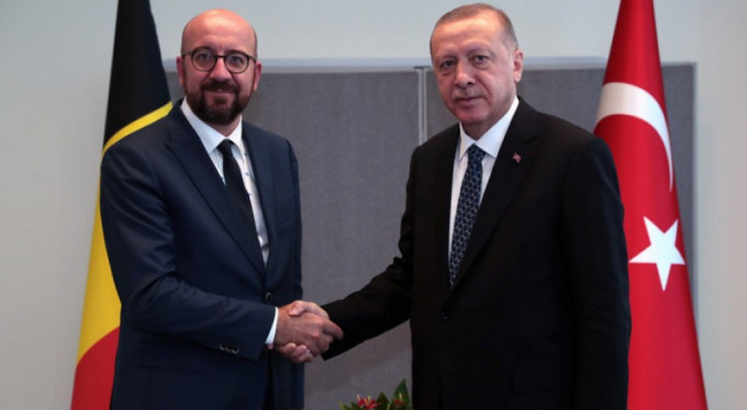 Erdoğan, Belçika Başbakanı Michel’le görüştü