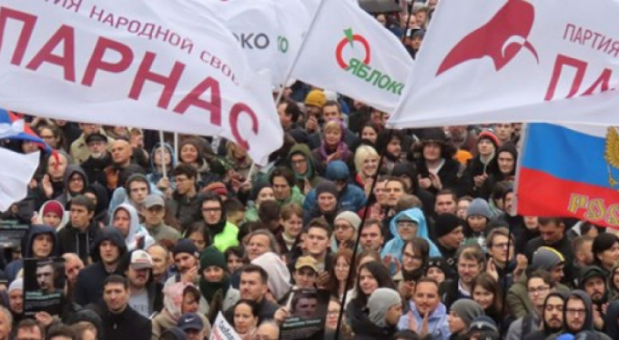 Rusya’da 20 bin kişilik protesto