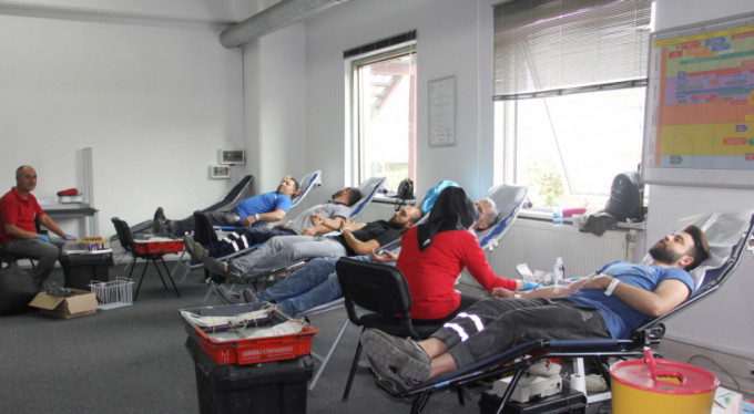 ÜÇGE’de kan bağışı kampanyası
