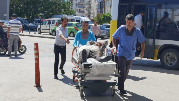 Bursa’da otobüs şoföründen örnek hareket! Yolcuyu hastaneye yetiştirdi