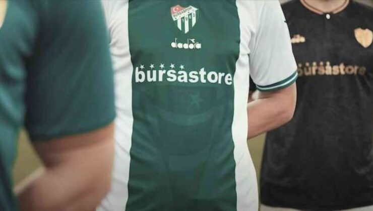 Bursaspor’un yeni sezon formaları tanıtıldı