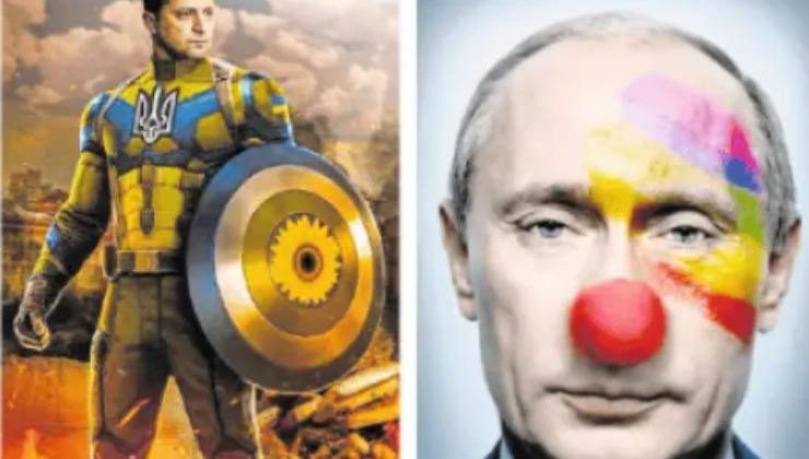 Putin’i ‘palyaço’ yapan gazeteye kınama
