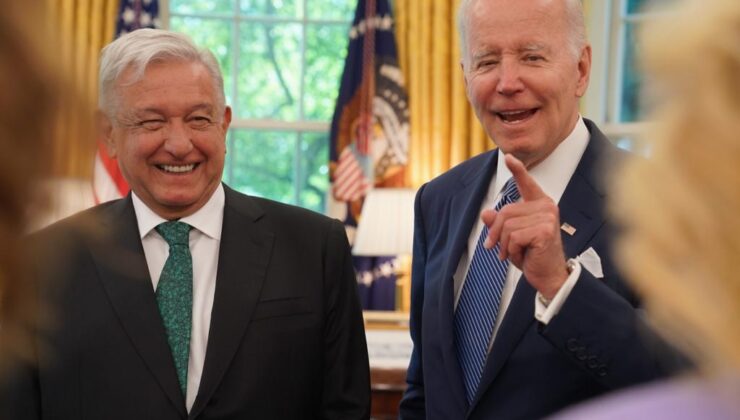 Obrador, Biden ile bir araya geldi