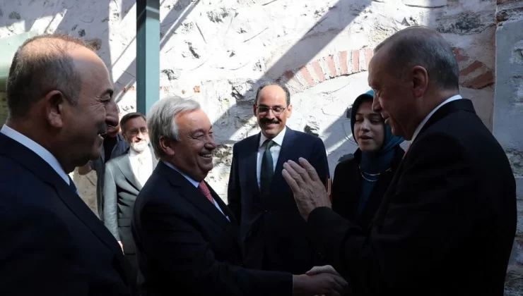 ‘Erdoğan ve Guterres’e minnettarım’