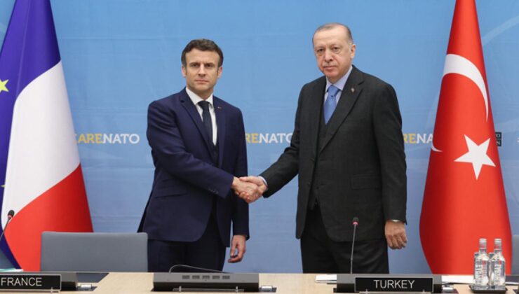 Cumhurbaşkanı Erdoğan-Macron arasında ‘SAMP-T’ görüşmesi