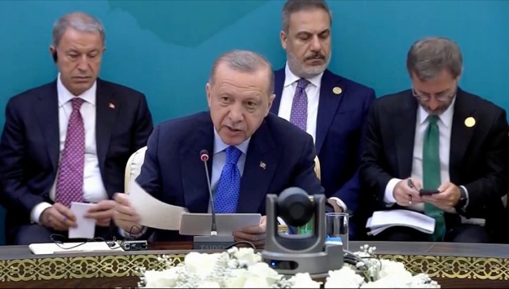 Tahran’da üçlü zirve! Cumhurbaşkanı Erdoğan: Terörü Suriye’den söküp atacağız