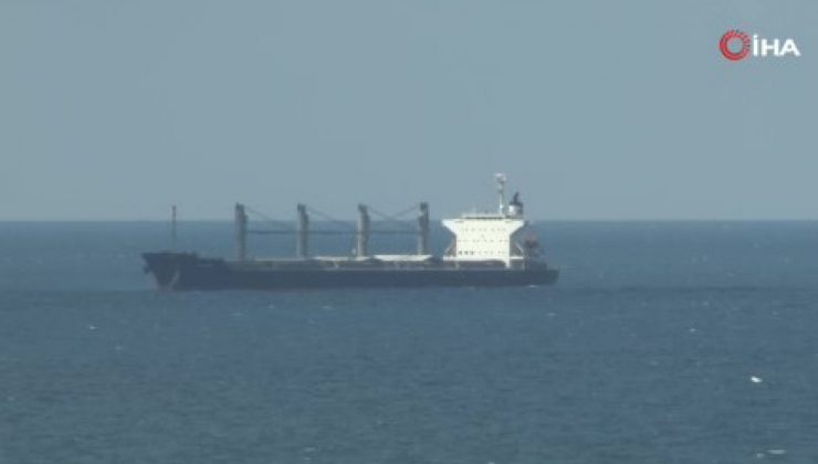 33 ton mısır yüklü gemi İstanbul’a ulaştı
