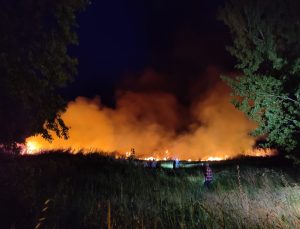 Bursa’da korkutan yangın! Alevler hızla büyüyor