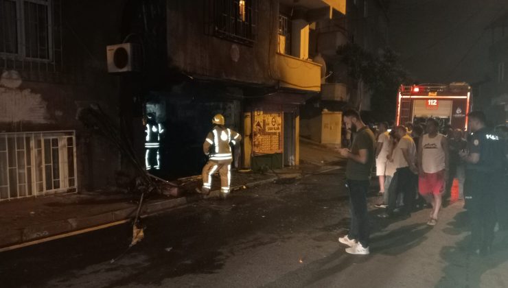 Gaziosmanpaşa’da dükkanı yaktılar sonra havaya ateş ederek kaçtılar