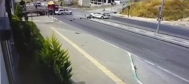 Bursa’da feci kaza! Off-Road aracına çarptı