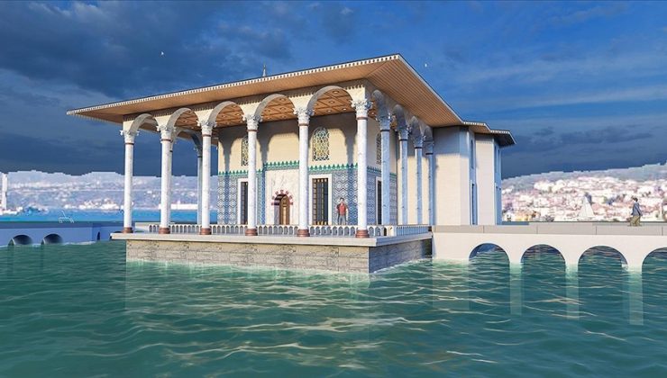 Denizin ortasında inşa edilen tek Osmanlı yapısı yeniden doğuyor