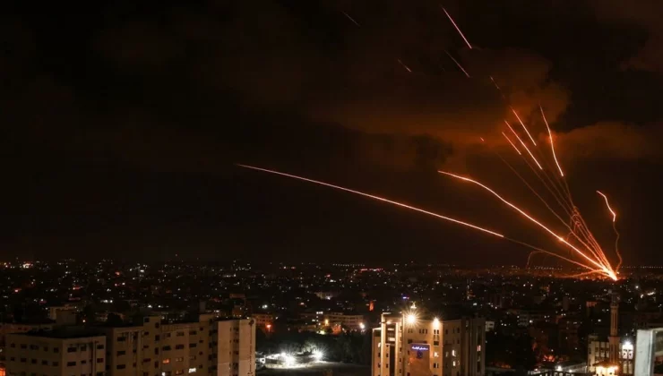 Tansiyon yükseldi: İsrail saldırılarının ardından Gazze’den roketler fırlatıldı