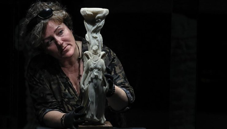 Mitolojinin zafer tanrıçası ‘Nike’ye adanan eserler ilk kez İzmir Müzesi’nde