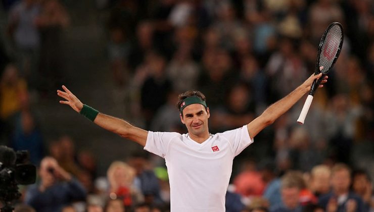 Roger Federer veda ediyor