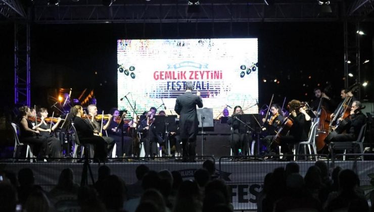 Gemlik Zeytini Festivali bütün coşkusu ile başladı