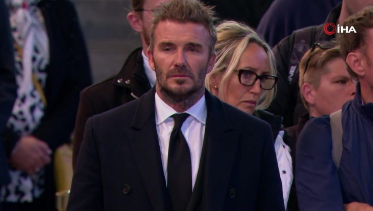 David Beckham, II. Elizabeth’in naaşını görebilmek için 12 saat bekledi