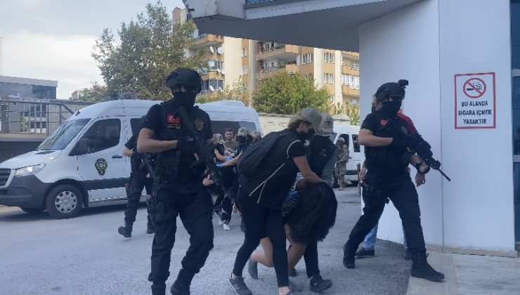 Yakalanan teröristler Bursa’ya getirildi!