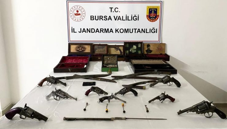 Bursa’da yasadışı silah satanlara şok baskın!