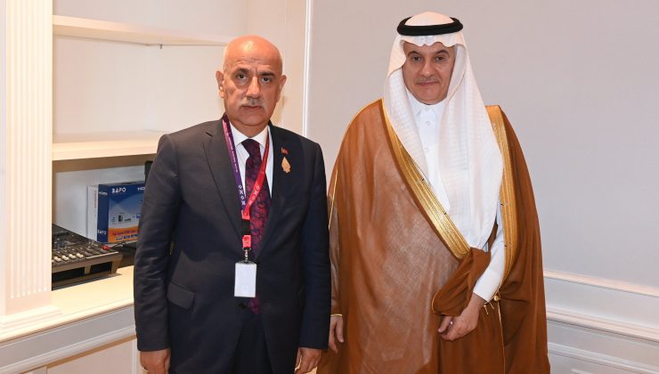 Kirişci, Suudi Arabistanlı mevkidaşı Al-Fadhli ile görüştü