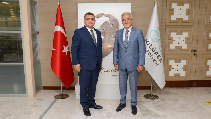 Nilüfer Kaymakamı Dr. Mustafa Özarslan’dan Nilüfer Belediyesine iade-i ziyaret!