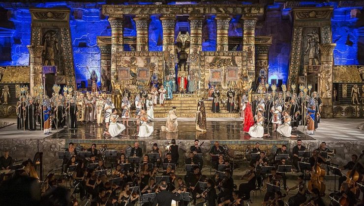 29. Uluslararası Aspendos Opera ve Bale Festivali ‘Aida’ operasıyla başladı