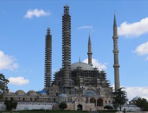 Selimiye Camisi’nin eksik çinileri restorasyon kapsamında tamamlanacak