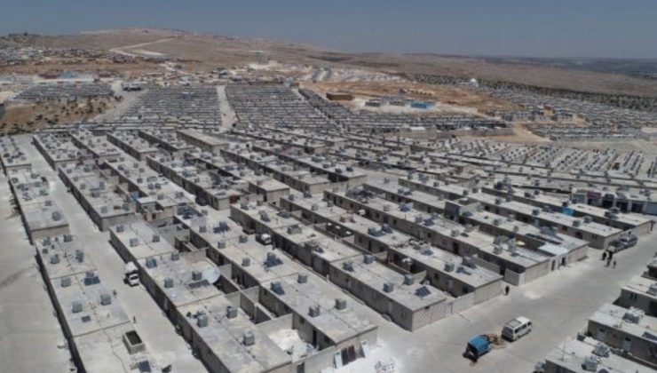 Suriye’de 69 bine yakın briket ev inşa edildi