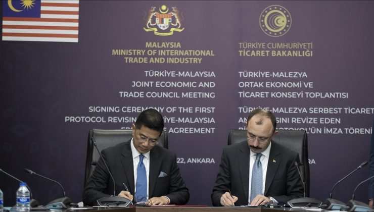 Türkiye ve Malezya’nın Serbest Ticaret Anlaşması’nı revize eden protokol imzalandı
