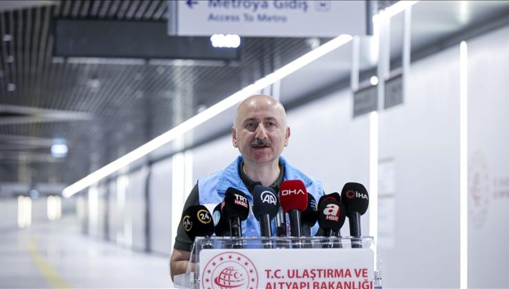 Bakan Karaismailoğlu: Pendik-Sabiha Gökçen Havalimanı metro hattı 2 Ekim’de hizmete açılıyor