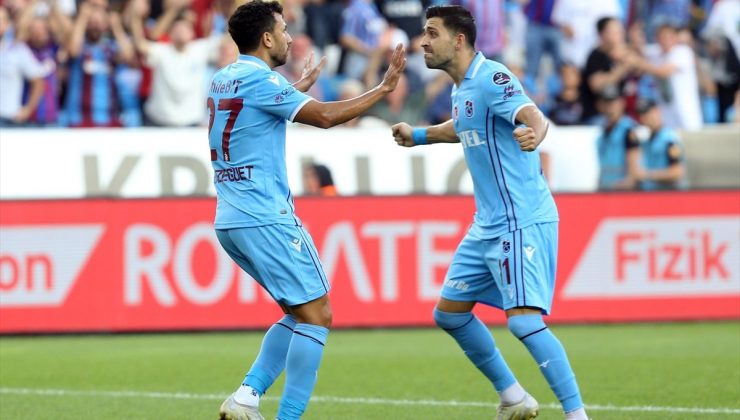 Trabzonspor, Gaziantep FK’yı 3 golle mağlup etti