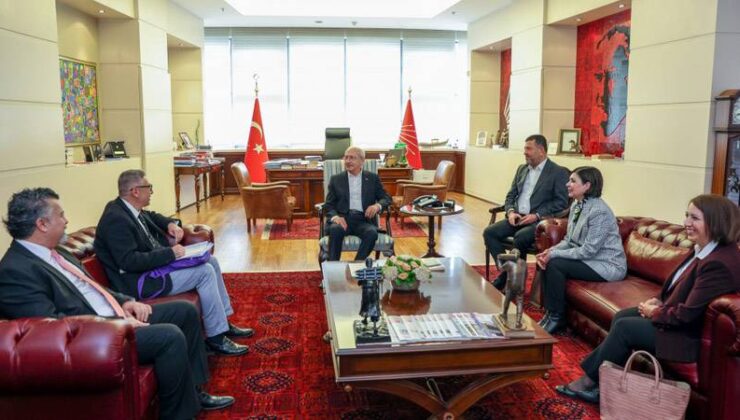 Kılıçdaroğlu, TTB heyetini kabul etti