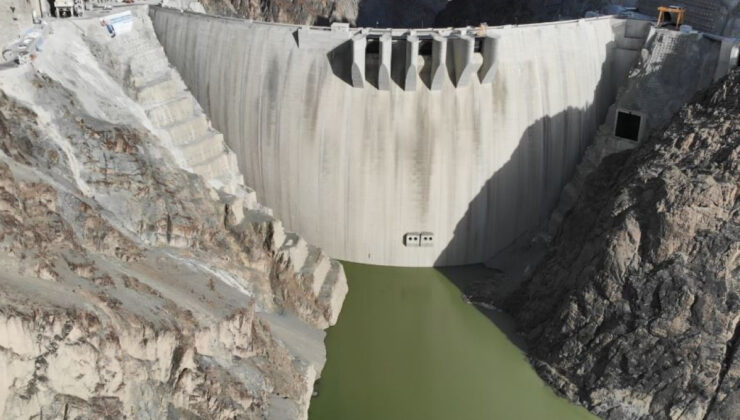 Yusufeli Barajı’nda sular yükselmeye başladı