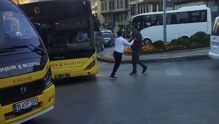 Bursa’da trafikte sinirler gergin