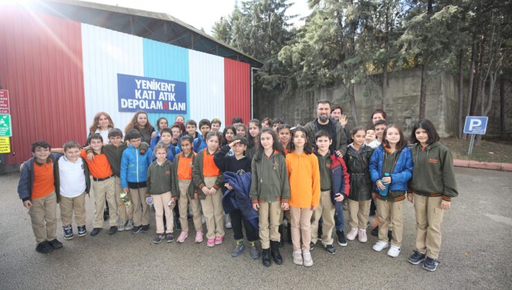 Bursa’da öğrenciler çevre eğitimini yerinde alıyor