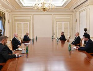 Aliyev, ABD Dışişleri Bakanlığı’nın Başdanışmanı Reeker’i kabul etti