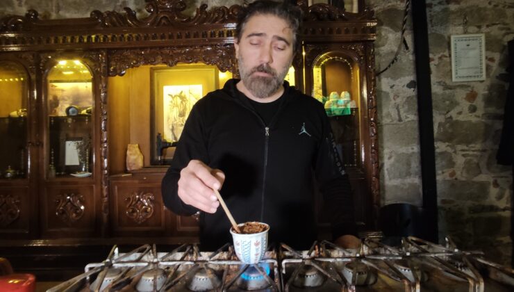 Bursa’da bu kahve cezvesiz pişiyor, tadı dillere destan