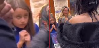 Bülent Ersoy’u karşısında gören küçük kız, bakışlarıyla sosyal medyada gündem oldu