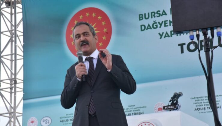 Milli Eğitim Bakanı Mahmut Özer: ‘Eğitimim en fazla yatırımlarını Bursa’ya yaptık’
