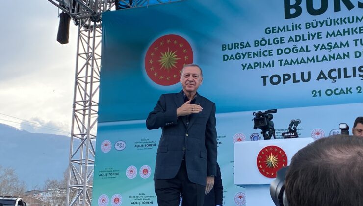 Erdoğan Bursalılara hitap etti! ‘Uludağ Alan Başkanlığı kurarak koruma sağladık’