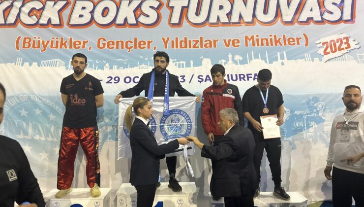 Türkiye kick boks turnuvası’nda yıldırım rüzgarı