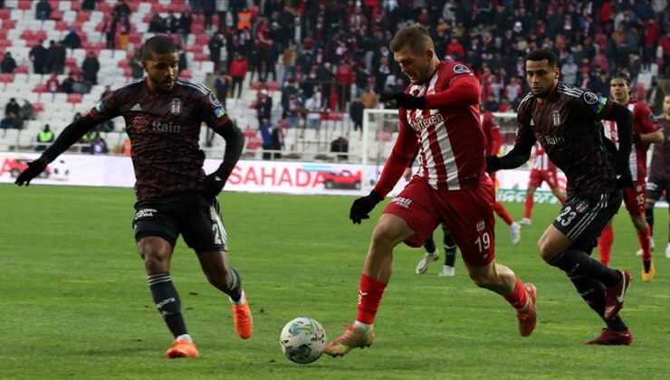 Beşiktaş, Sivas’ta yenildi